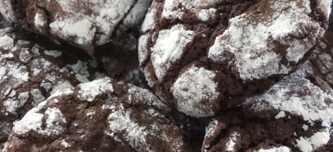 Chewy chocolate cookies